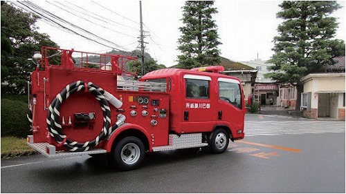 Patrol of our fire engine